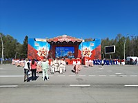 Техническое обеспечение мероприятия на День Победы 9 мая 2022