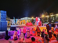 Открытие городской ёлки в г. Бугульма 2020 г.